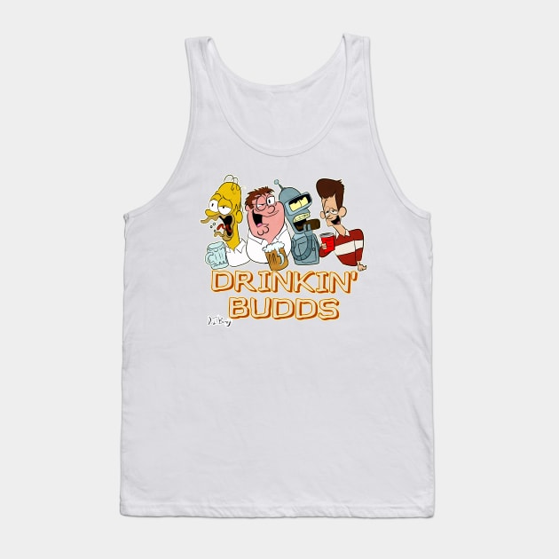 Drinkin' Budds Tank Top by D.J. Berry